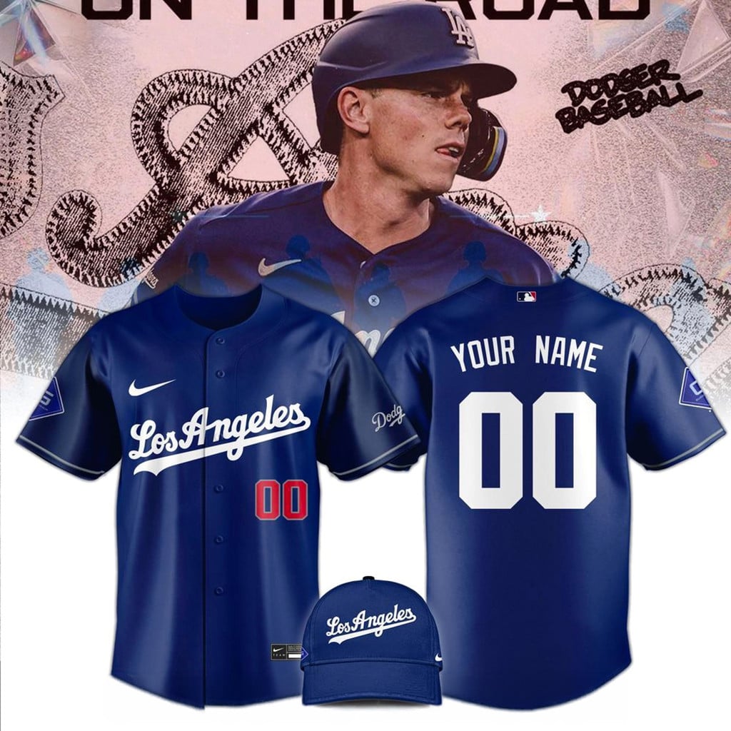 Personalized Los Angeles Dodgers X Taking Our Blue On The Road 2026 Jersey LA Dodgers Merch