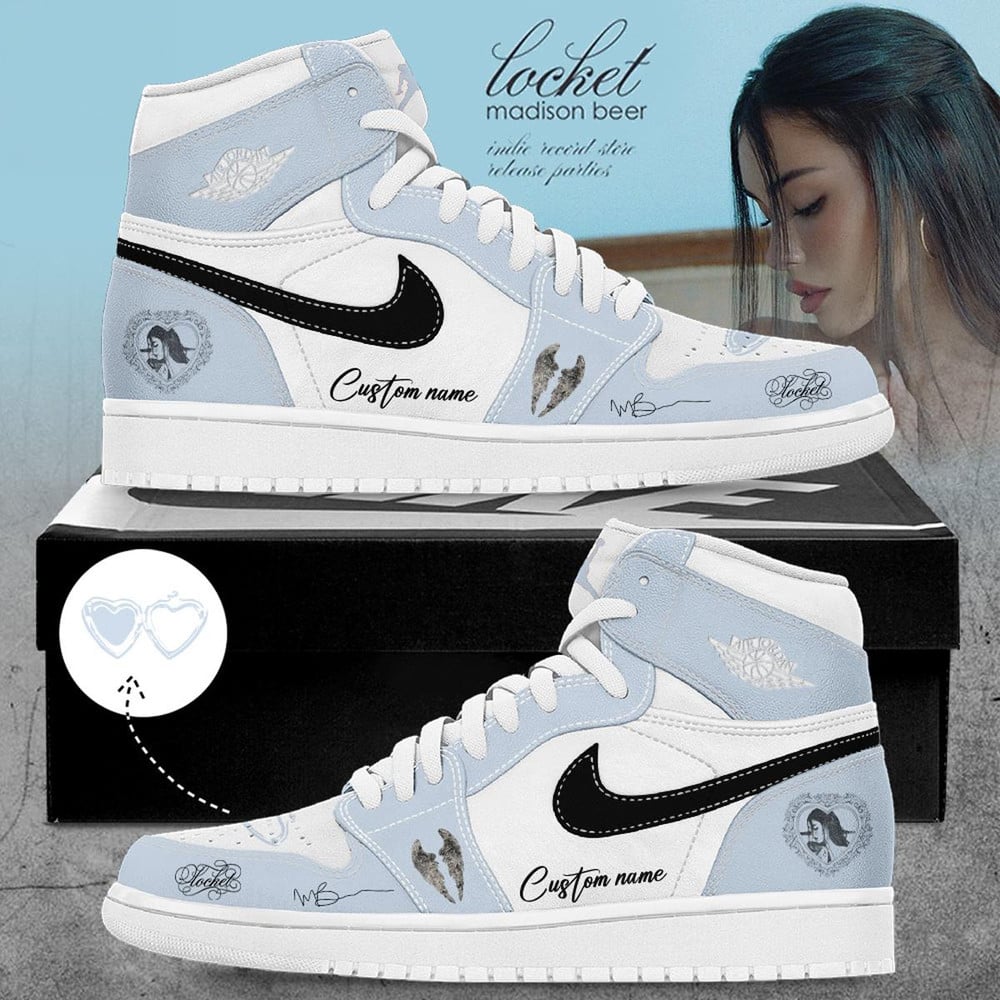 Personalized Madison Beer Locket New Album 2026 Air Jordan 1 Shoes Sneakers Fan Merch