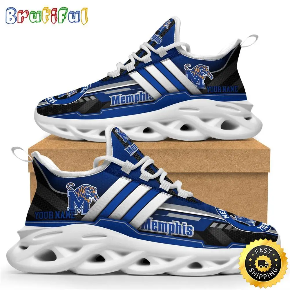 Personalized Memphis Tigers Max Soul Shoes Sneakers Elevate Your Every Step