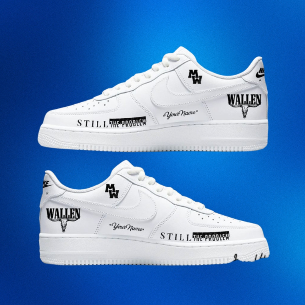 Personalized Morgan Wallen Still The Problem Tour 2026 AF1 Shoes Morgan Wallen Merch Fan Gifts