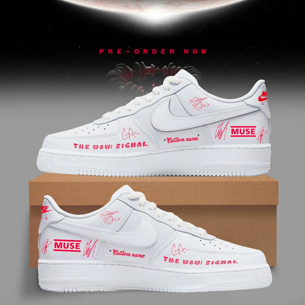 Personalized Muse The WOW Signal Tour 2026 Air Force 1 Shoes Sneakers Muse Band Merch Gifts Personalized Muse The WOW Signal Tour 2026 Air Force 1 Shoes Sneakers Muse Band Merch Gifts - Image 1