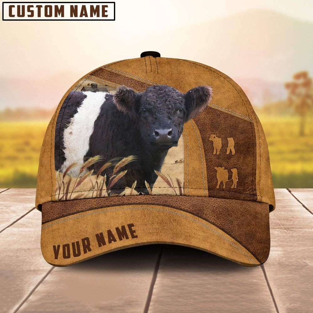 Personalized Name Belted Galloway Cap Farm Cap Farmer Baseball Cap Gift Ideas For Farmers Personalized Name Belted Galloway Cap Farm Cap Farmer Baseball Cap Gift Ideas For Farmers - Image 1