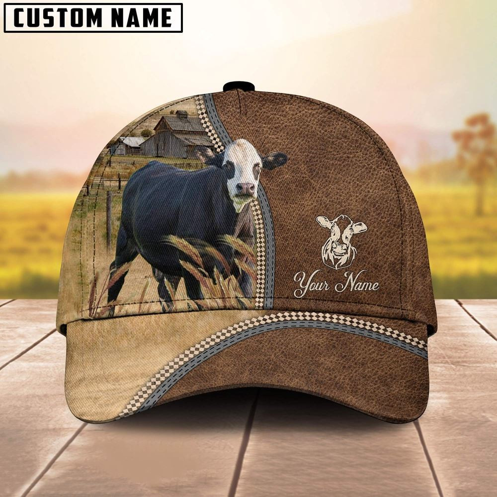 Personalized Name Black Baldy Farming Cap Farm Cap Farmer Baseball Cap Gift Ideas For Farmers