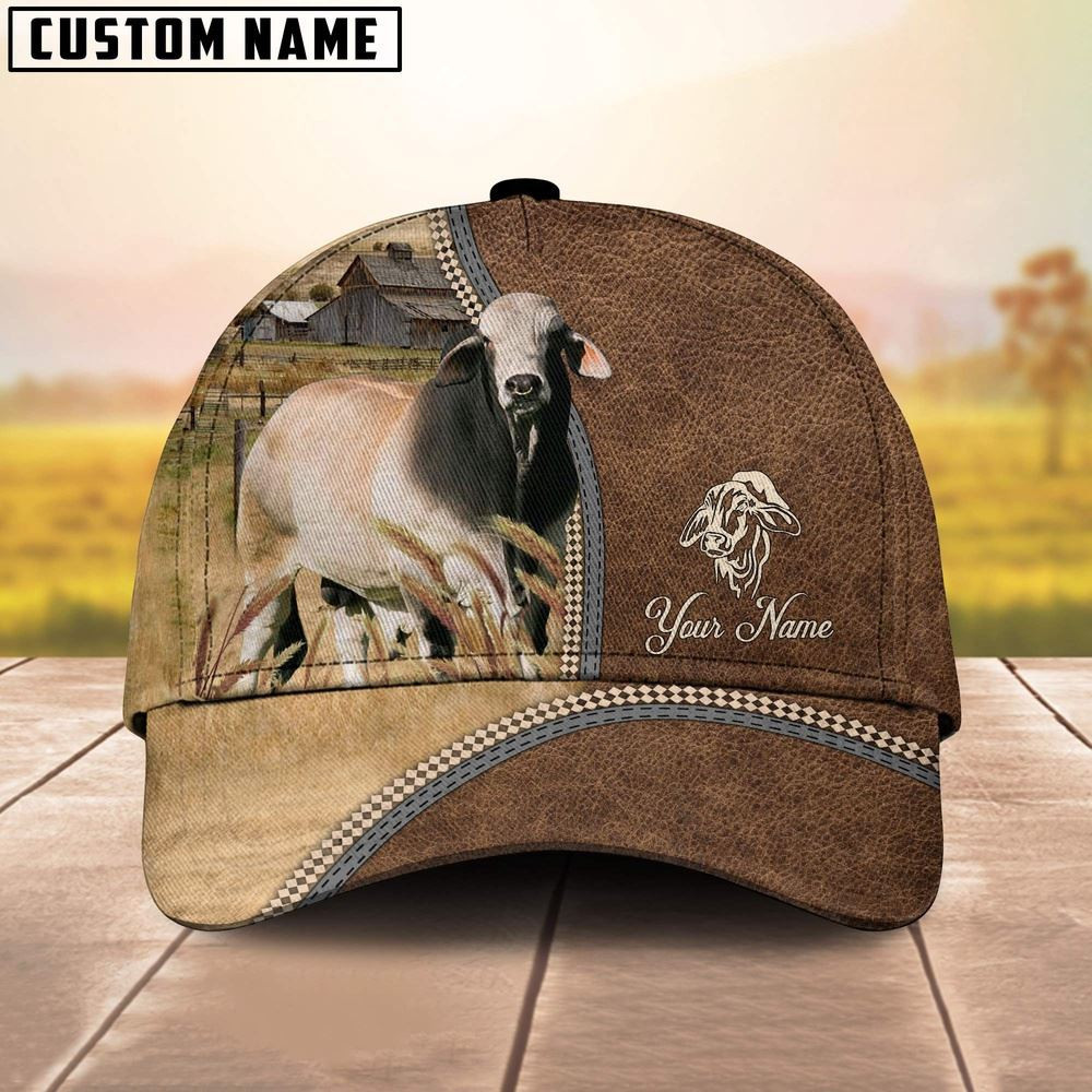 Personalized Name Brahman Farming Cap Farm Cap Farmer Baseball Cap Best Gifts For Farmers