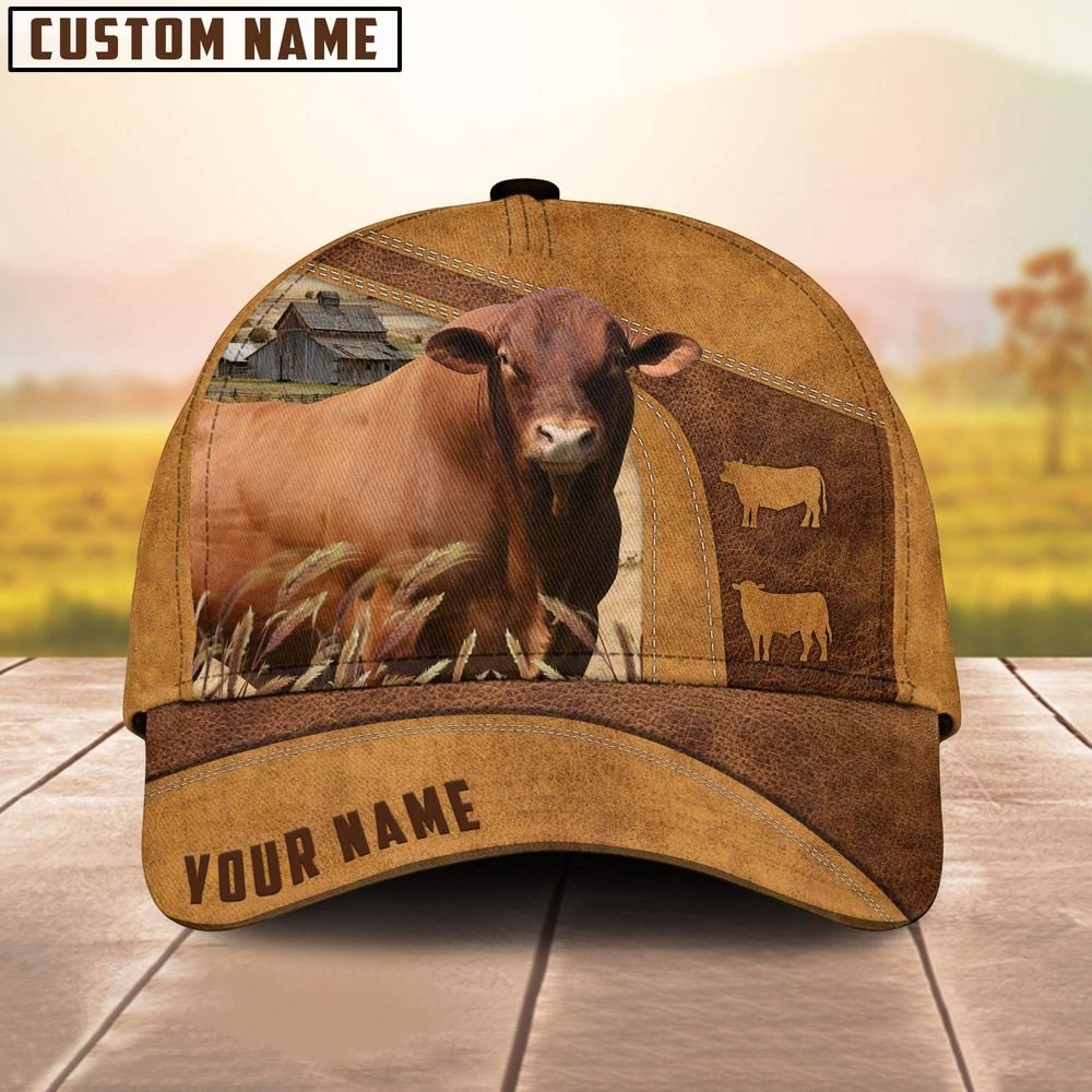 Personalized Name Senepol Cattle Cap Farm Cap Farmer Baseball Cap Unique Gifts For Farmer Personalized Name Senepol Cattle Cap Farm Cap Farmer Baseball Cap Unique Gifts For Farmer - Image 1
