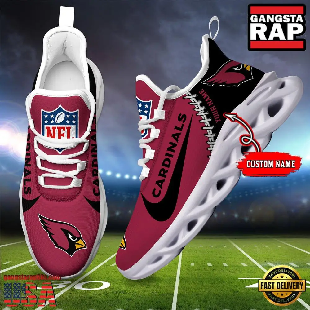 Personalized National Football League Atlanta Falcons Name Air Max Shoes Air Cushion Sneakers