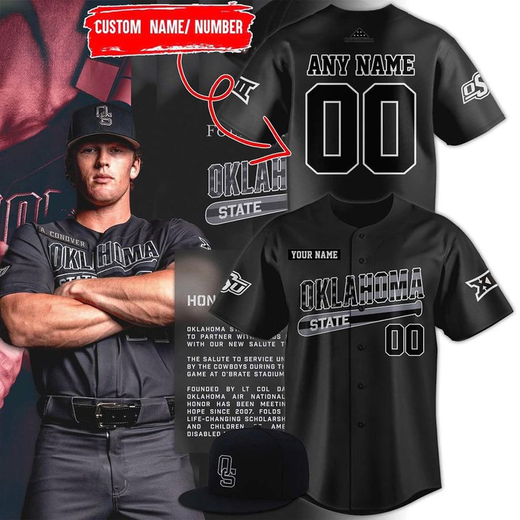 Personalized Oklahoma State Cowboys Military Appreciation Night 2026 Jersey Fan Merch