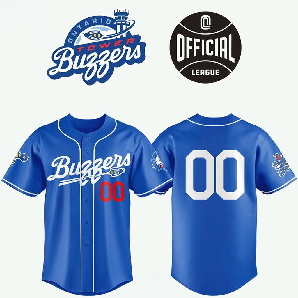 Personalized Ontario Tower Buzzers 2026 League Night Baseball Jersey Buzzers Merch Gift For Fan