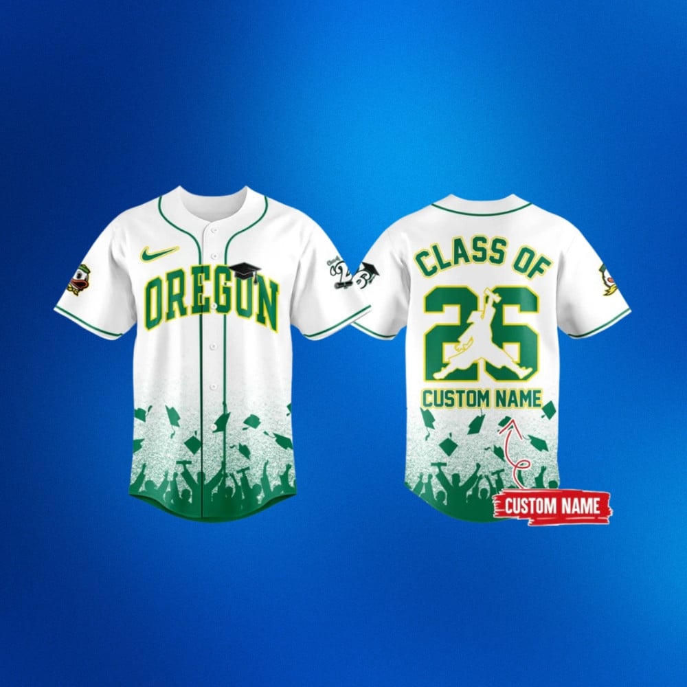 Personalized Oregon Ducks Class Of 2026 Jersey Oregon Ducks Merch Best GIfts For Fans
