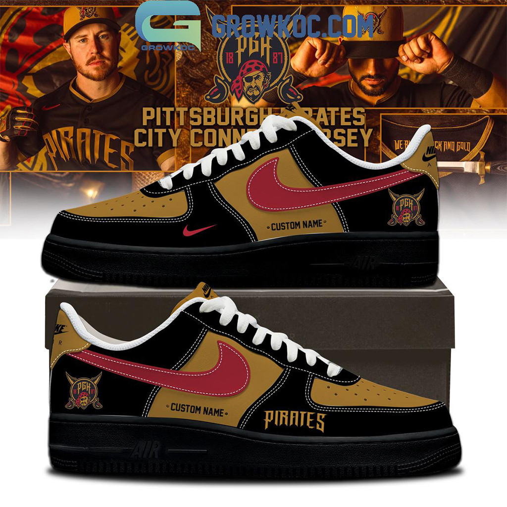 Personalized Pittsburgh Pirates City Connect New Season 2026 Air Force 1 Shoes Pirates Merch
