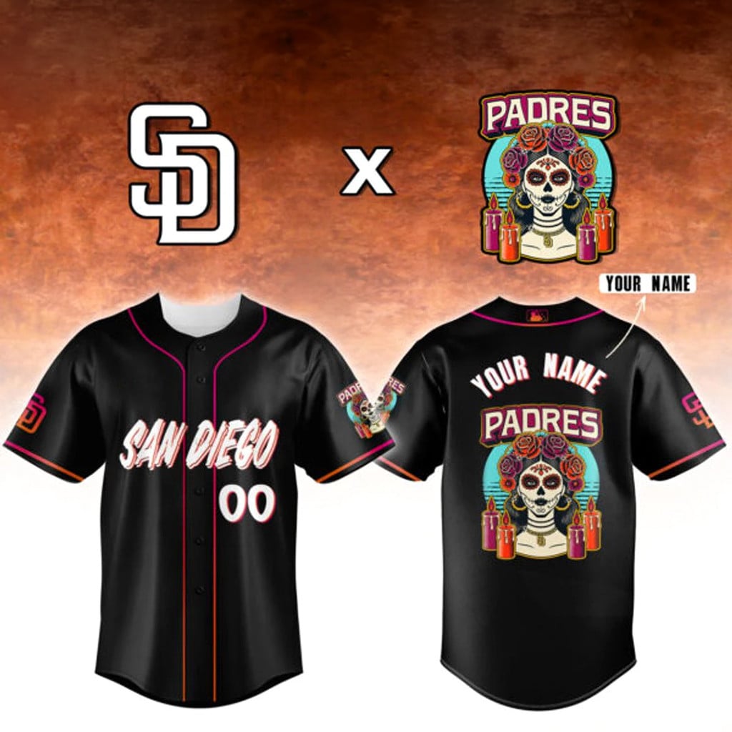 Personalized San Diego Padres City Connect 2026 Jersey SD Padres Merch Baseball Fan Gifts
