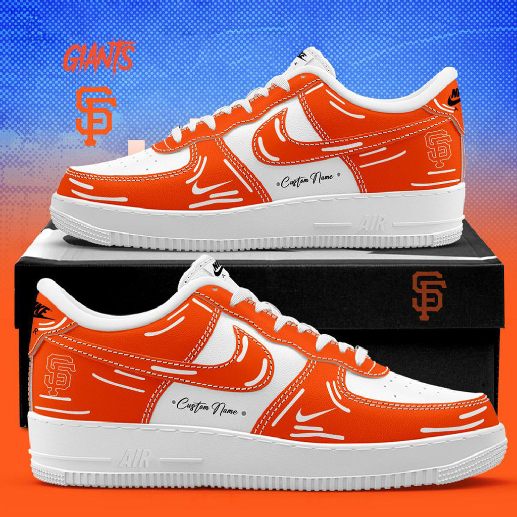 Personalized San Francisco Giants Latest Version 2026 Air Force 1 Shoes SF Giants Merch Gifts Personalized San Francisco Giants Latest Version 2026 Air Force 1 Shoes SF Giants Merch Gifts - Image 1