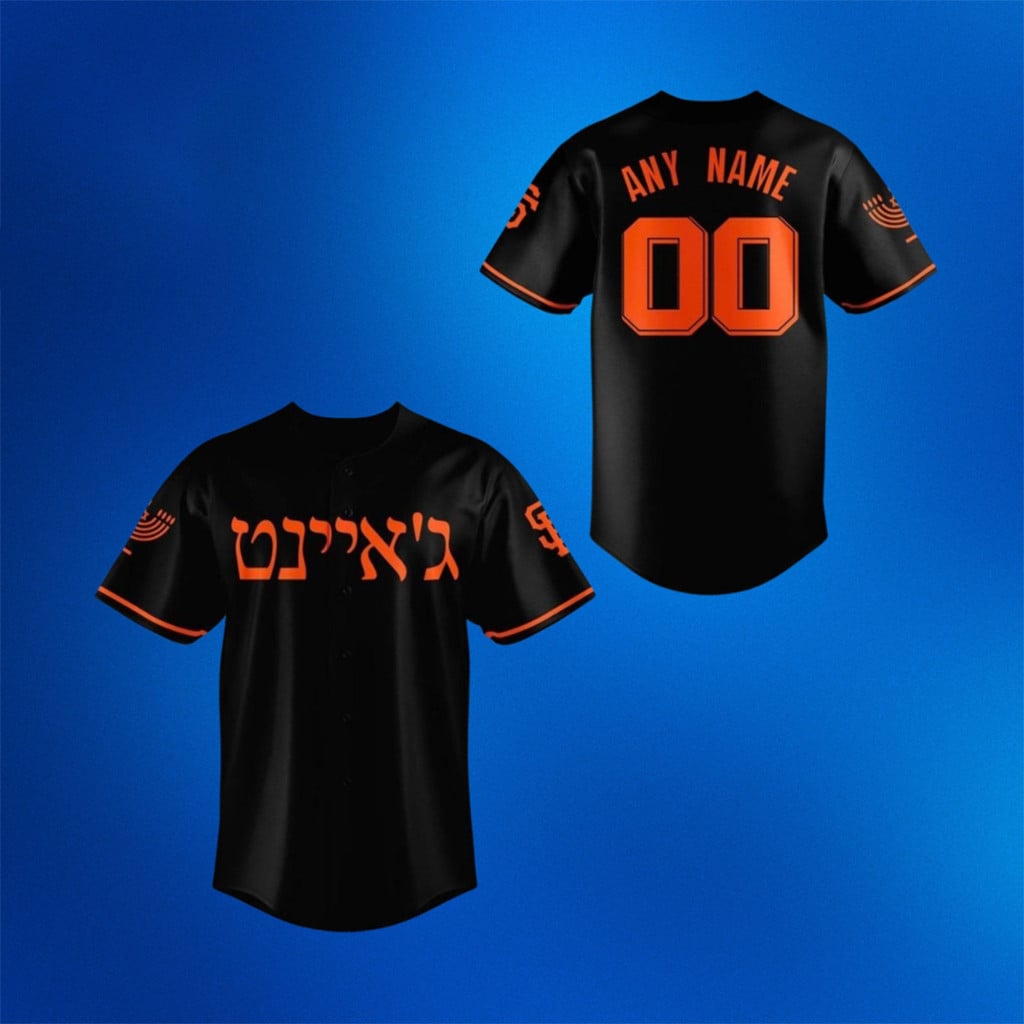 Personalized San Francisco Giants X 2026 Jewish Heritage Night Baseball Jersey SF Giants Merch