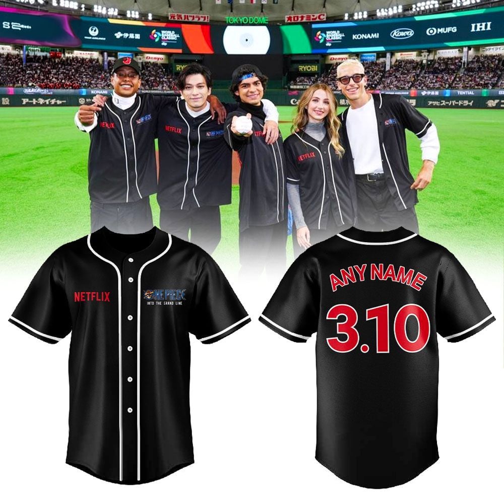 Personalized The Straw Hat Crew Eiichiro Oda Shueisha 2026 World Baseball Classic Jersey