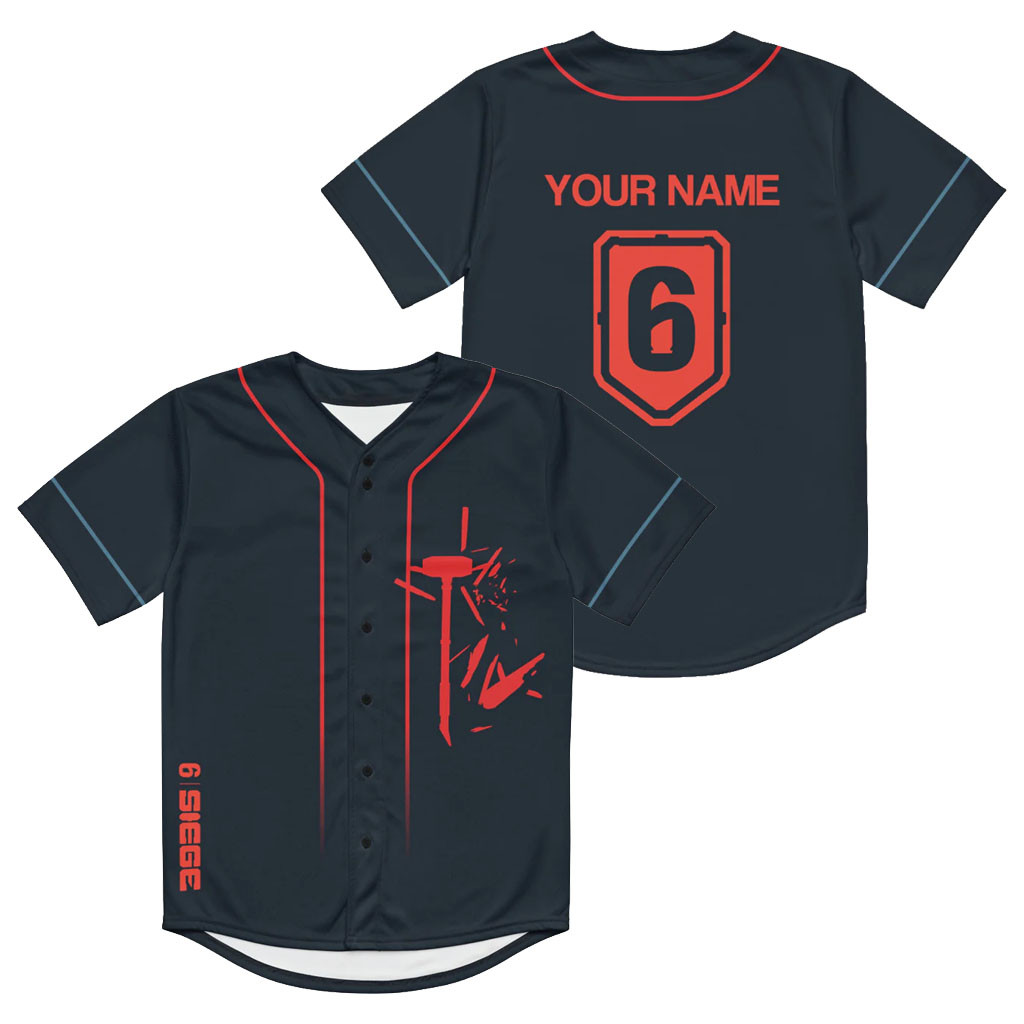 Personalized Tom Clancy's Rainbow Six Siege Merch 2026 Six Siege Jersey Gifts For Game Lovers