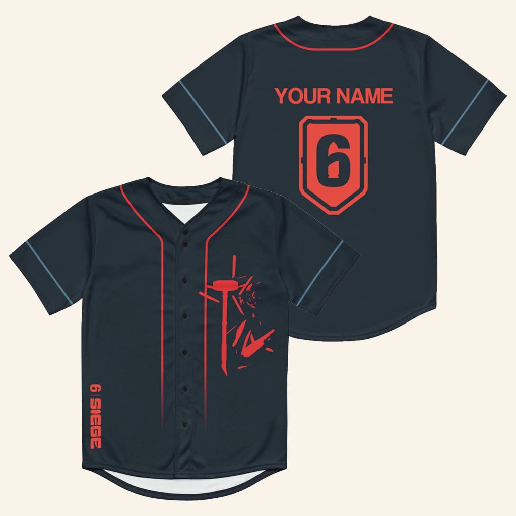 Personalized Tom Clancy's Rainbow Six Siege Merch 2026 Six Siege Jersey Gifts For Game Lovers - WearandDecor