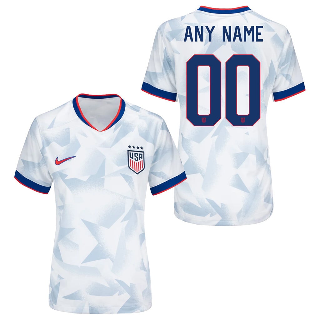 Personalized USWNT Merch USWNT 2025 Brilliant Home Stadium Jersey Gifts For Her Soccer Lovers