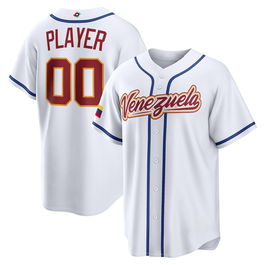 Personalized Venezuela Baseball Name Number Jersey Shirt WBC 2026 Clothing Gift For Fans