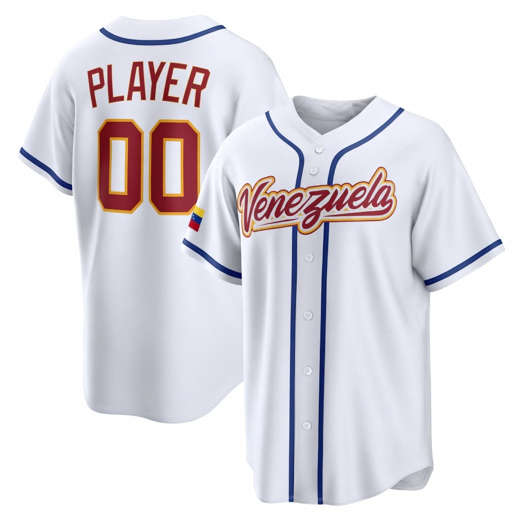 Personalized Venezuela National Baseball Team Jersey 2026 World Baseball Classic Merch Venezuela