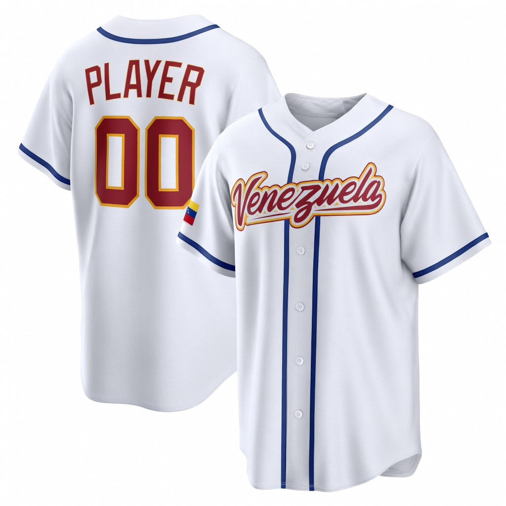 Personalized Venezuela National Baseball Team Jersey 2026 World Baseball Classic Merch Venezuela