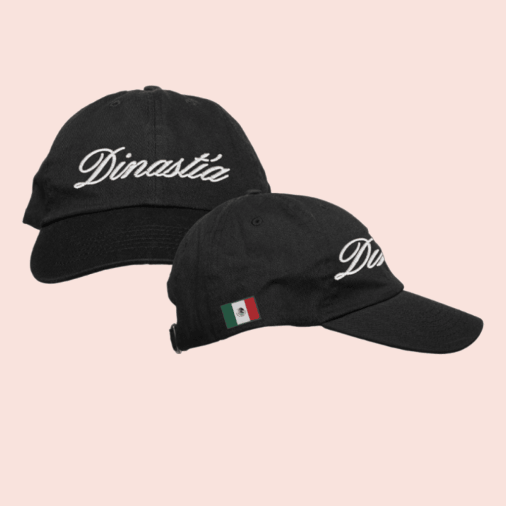 Peso Pluma Dinastía Flag Hat Music Concert Baseball Cap Peso Pluma Fan Gift