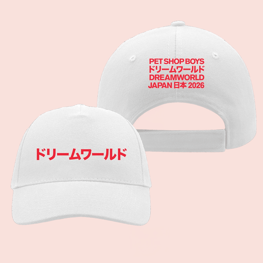 Pet Shop Boys Japan Tour Hat Dreamworld Baseball Cap Gift For Music Fans