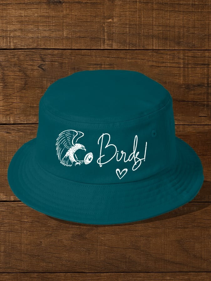 Philadelphia Eagles Go Birds Bucket Hat Game Day Philly Eagles Merch Gifts For Football Lovers Philadelphia Eagles Go Birds Bucket Hat Game Day Philly Eagles Merch Gifts For Football Lovers - Image 1