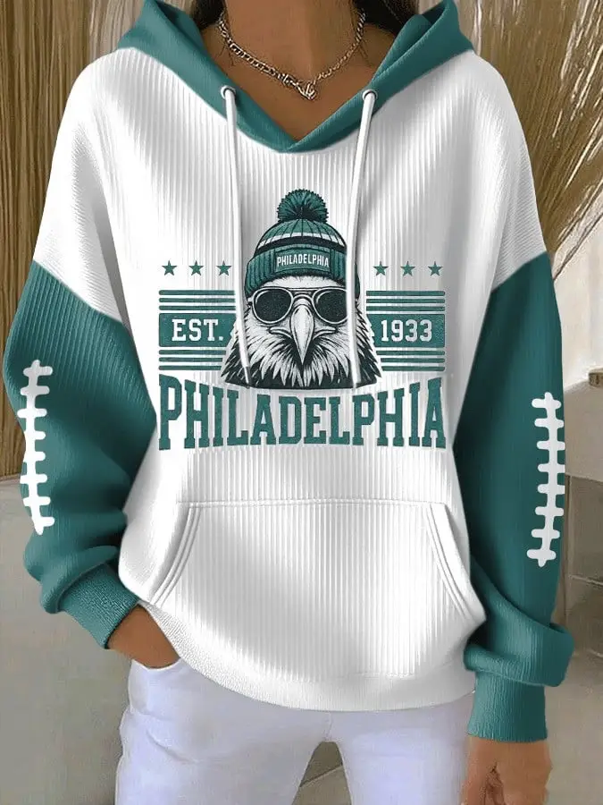 Philadelphia Eagles Hoodie EST 1933 Philly Apparel Best Gift For An Eagles Fan