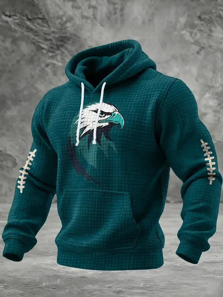 Philadelphia Eagles Hoodie Men's Football Game Day Philadelphia Eagles Merch Fan Best Gifts