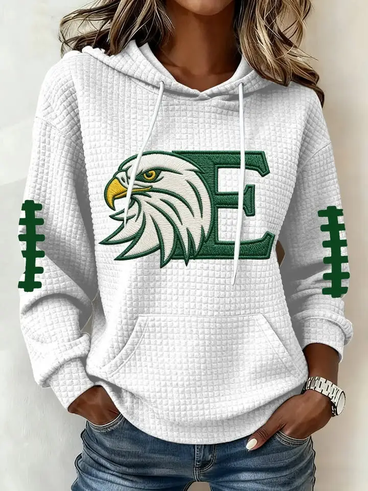 Philadelphia Eagles Hoodie Women's Football Game Day Merch Best Gift For An Eagles Fan