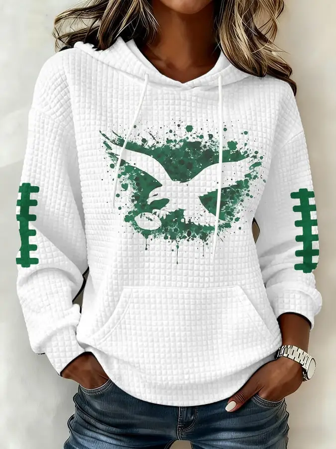 Philadelphia Eagles Merch Eagles Football Hoodie Game Day Clothing Gifts For Her Philadelphia Eagles Merch Eagles Football Hoodie Game Day Clothing Gifts For Her - Image 1
