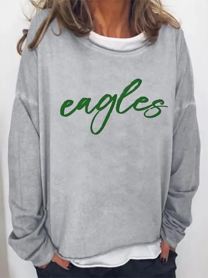 Philadelphia Eagles Merch Eagles Sweatshirt Game Day Apparel Football Lover Presents