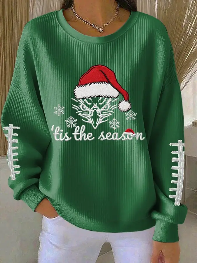Philadelphia Eagles Merch Tis The Season Sweatshirt Winter Apparel Holiday Gifts