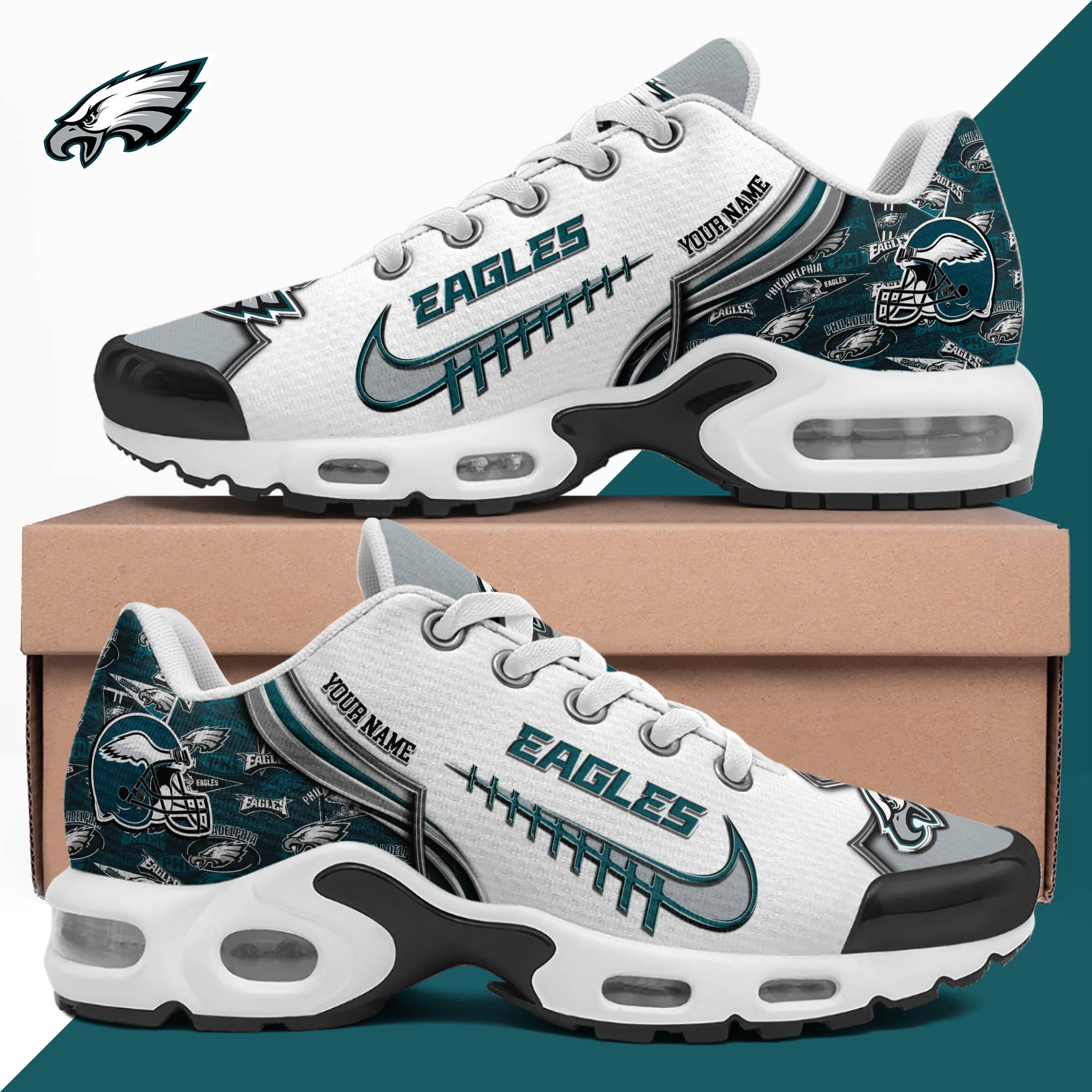 Philadelphia Eagles Shoes 2026 Version Custom Your Name 642