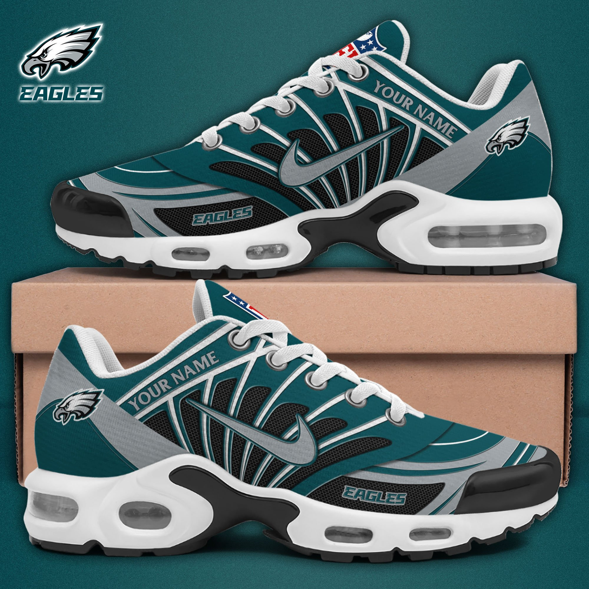 Philadelphia Eagles Shoes 2026 Versions Custom Your Name 921