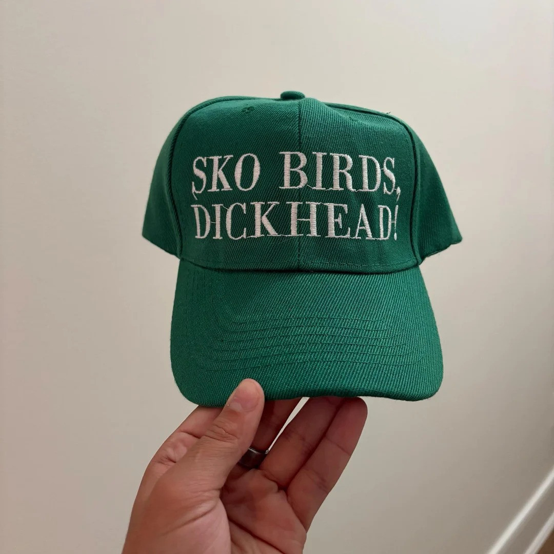 Philadelphia Eagles Sko Birds Dickhead Embroidered Hat Philly Eagles Merch Football Gifts