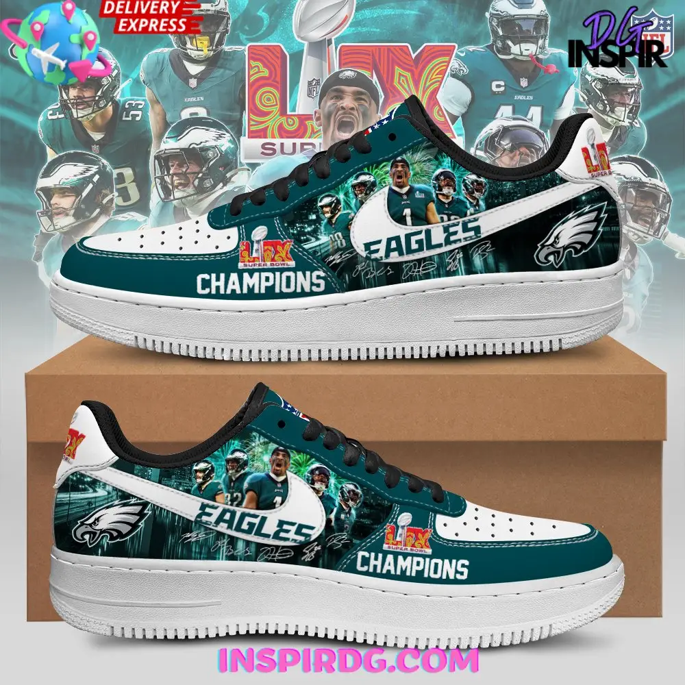 Philadelphia Eagles Super Bowl LIX Champions Air Force 1