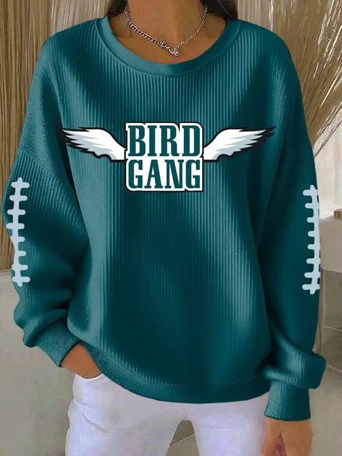 Philadelphia Eagles Sweatshirt Bird Gang Shirt Philadelphia Eagles Presents For Fans