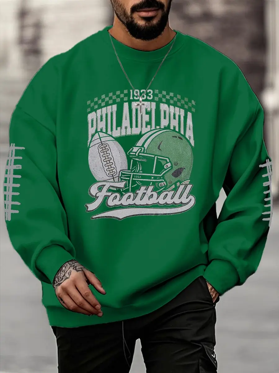 Philadelphia Eagles Sweatshirt Football Game Day Merch Unique Philadelphia Eagles Gifts
