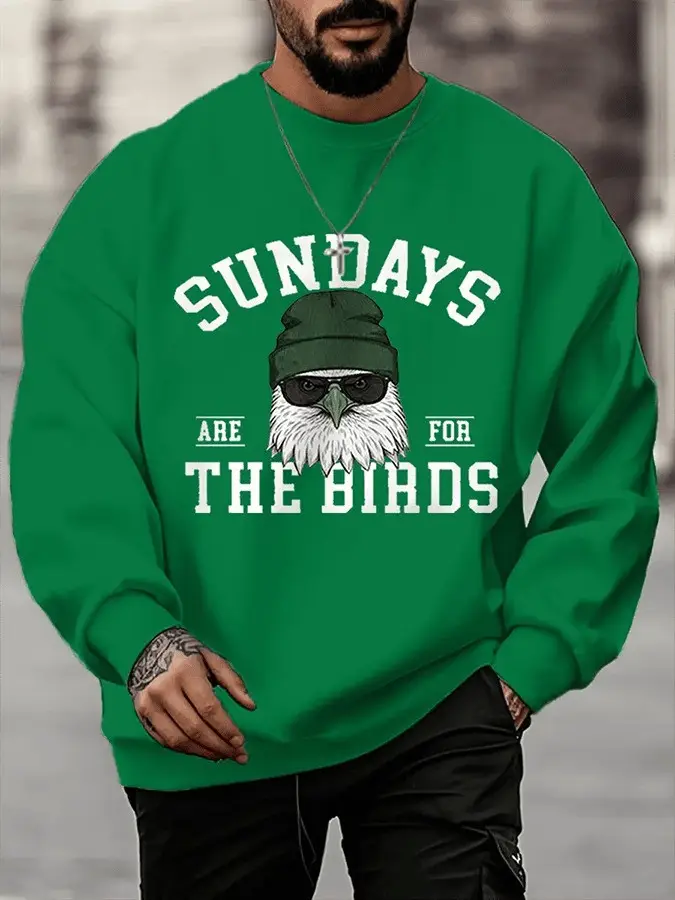 Philadelphia Eagles Sweatshirt Sundays Are For The Birds Philadelphia Eagles Presents Philadelphia Eagles Sweatshirt Sundays Are For The Birds Philadelphia Eagles Presents - Image 1