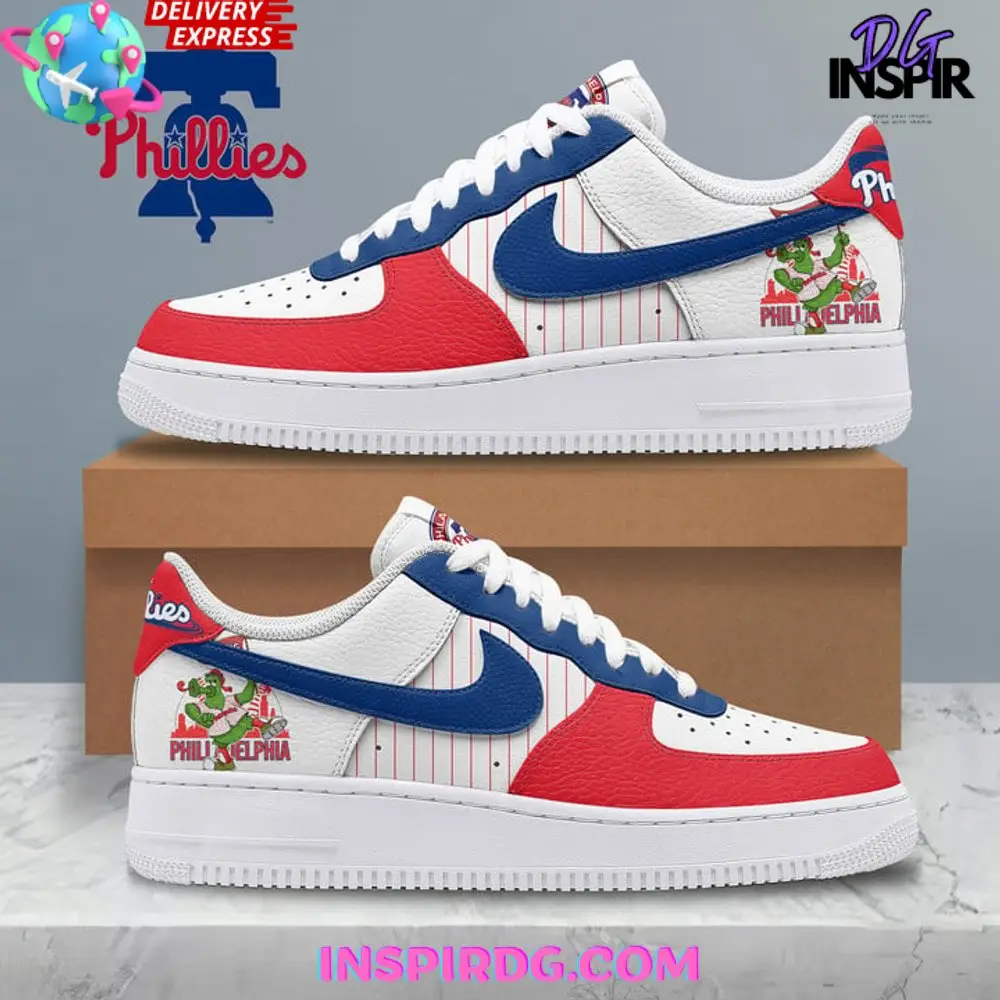 Philadelphia Phillies Phanatic Limited Edition Air Force 1