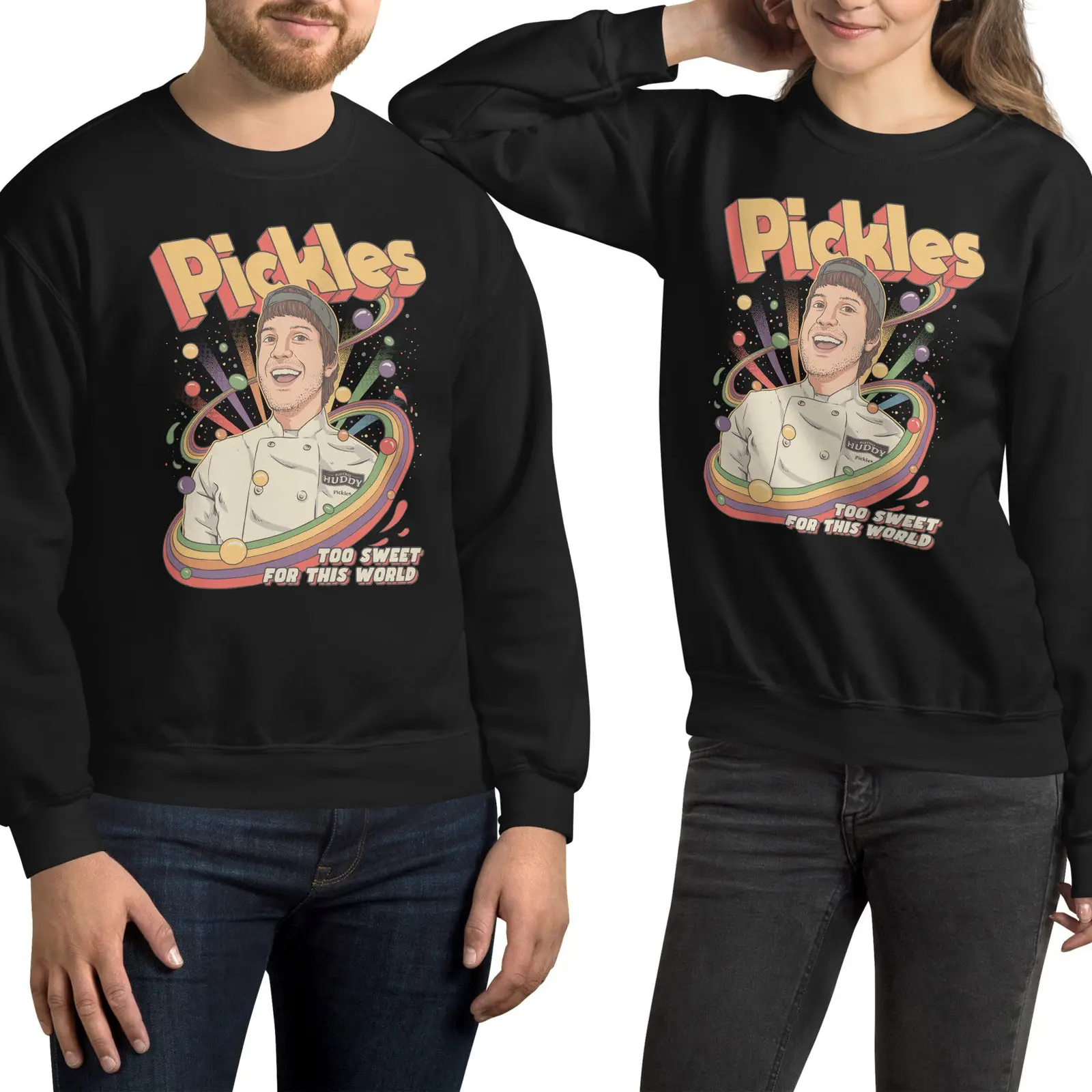 Pickles Too Sweet For This World Bistro Huddy Sweatshirt Restaurant Comedy Clothing Fan Gifts Pickles Too Sweet For This World Bistro Huddy Sweatshirt Restaurant Comedy Clothing Fan Gifts - Image 1