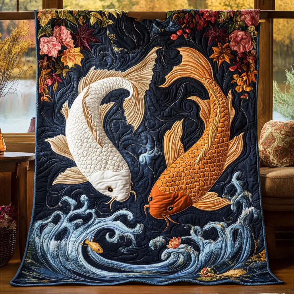 Pisces Quilt Luxury Throw Blankets Mother's Day Gifts For Daughter