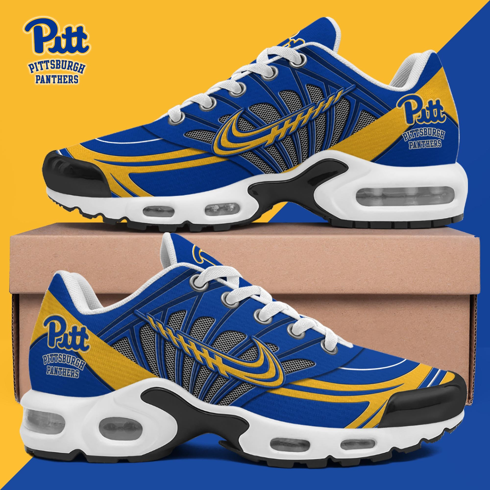 Pittsburgh Panthers Shoes 2026 Version Custom Name 135