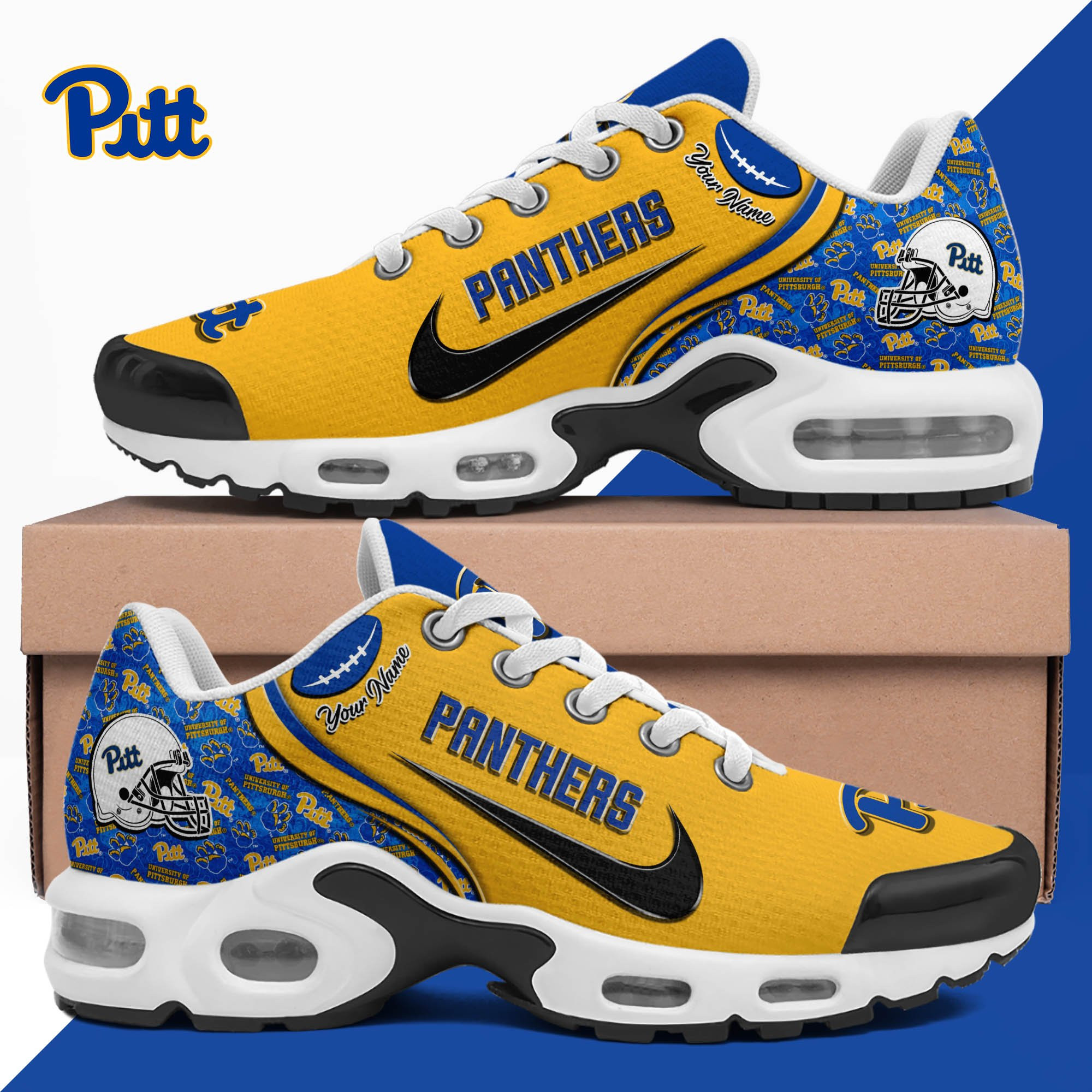 Pittsburgh Panthers Shoes 2026 Version Custom Your Name 499