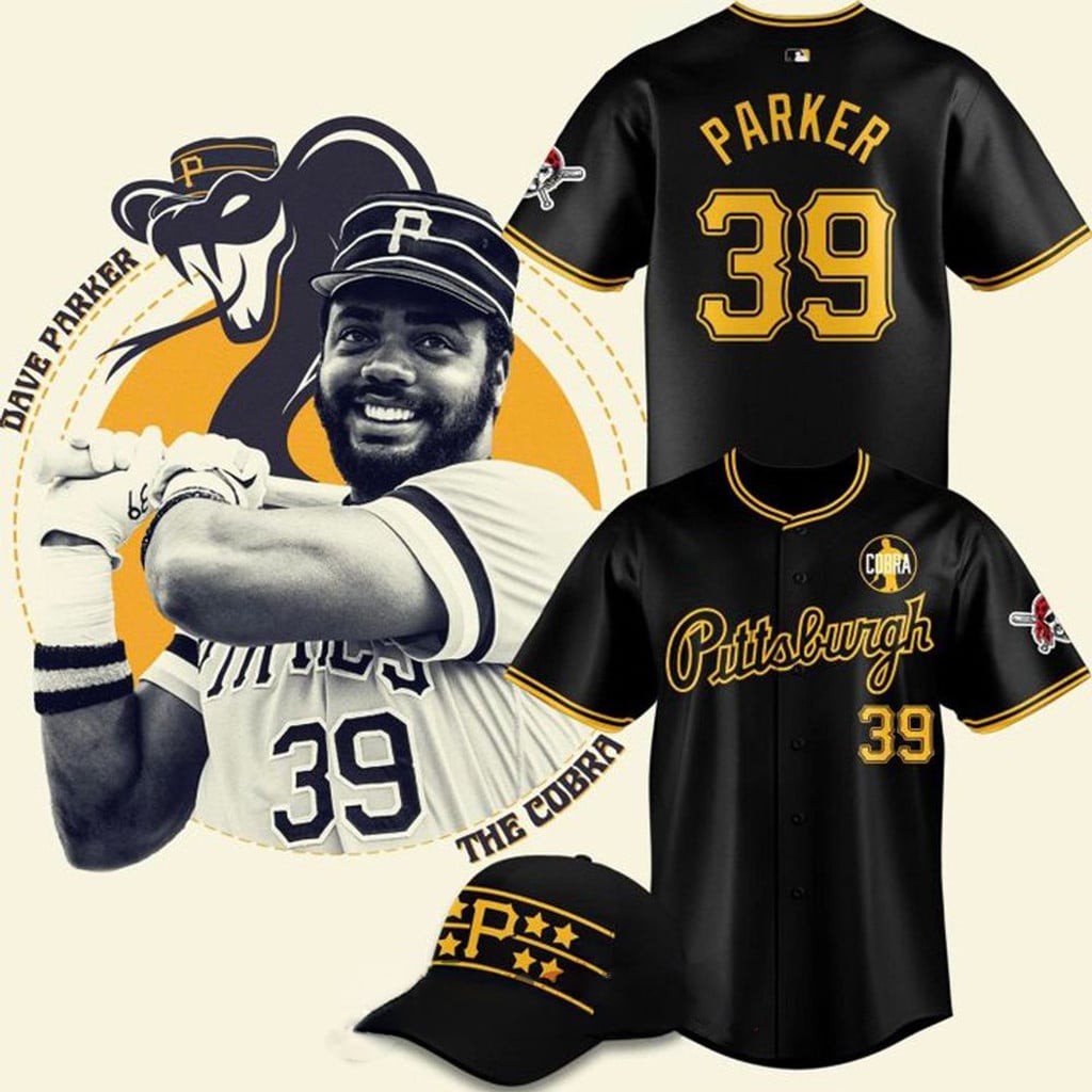 Pittsburgh Pirates #39 Dave Parker The Cobra Tribute Baseball Jersey Gifts For Baseball Lovers