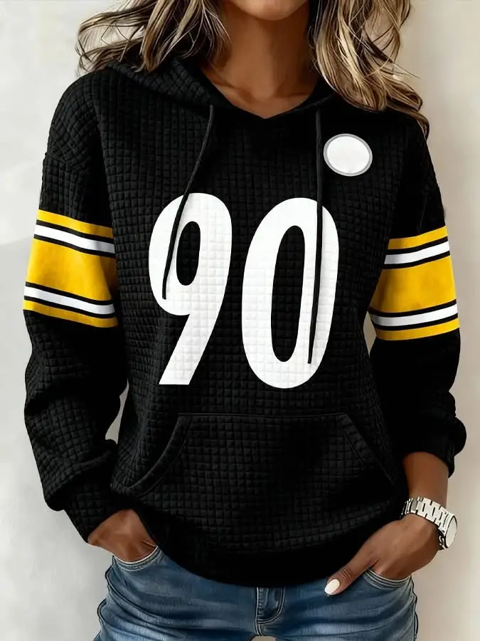 Pittsburgh Steelers 90s Reign Hoodie Bleed Black And Gold Blitzburgh Sixburgh Fan Merch