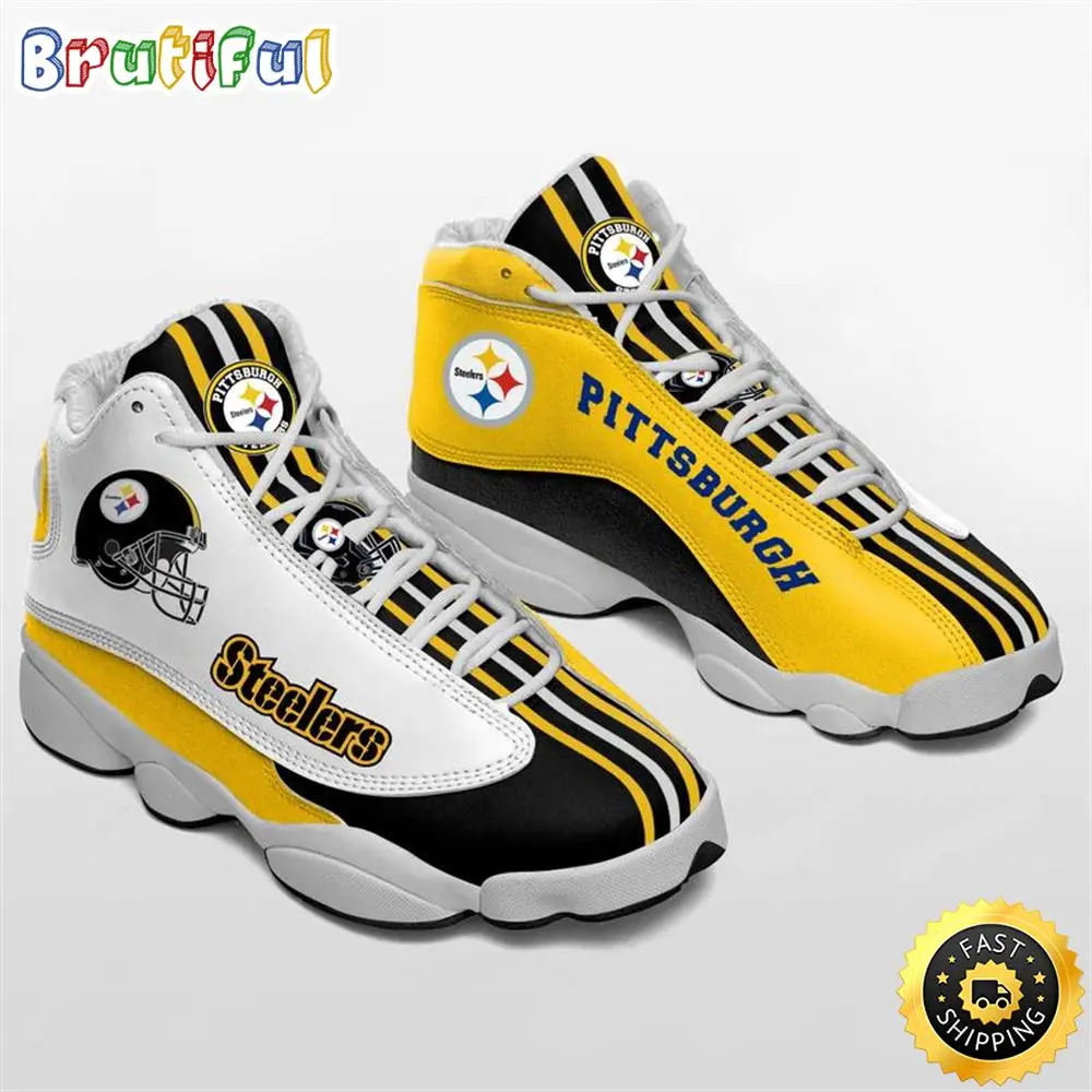 Pittsburgh Steelers Nfl Ver 1 Air Jordan 13 Sneaker