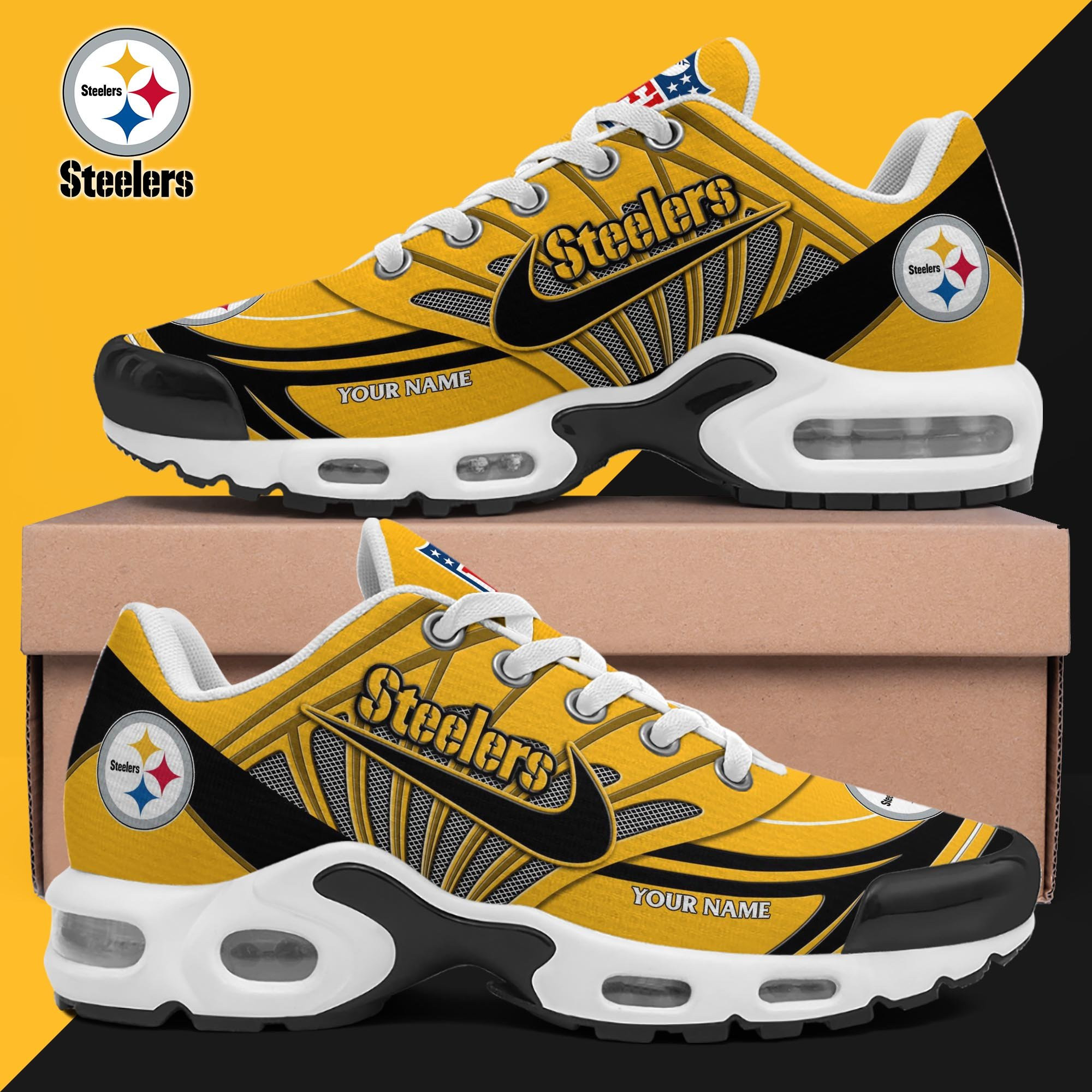 Pittsburgh Steelers Shoes 2026 Version Custom Your Name 582