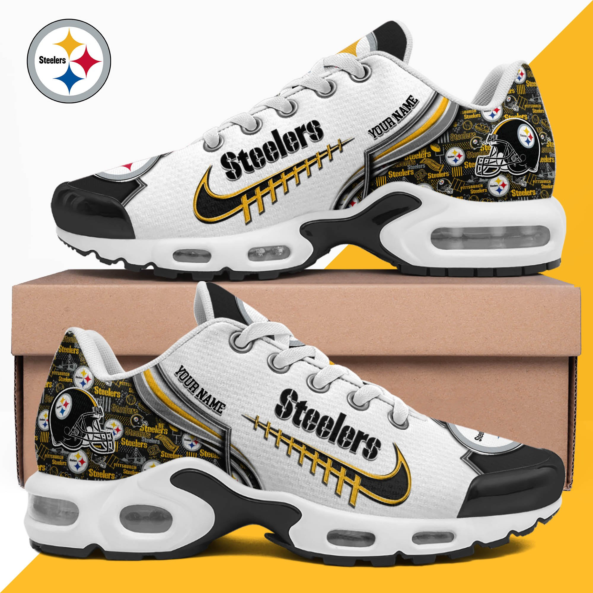 Pittsburgh Steelers Shoes 2026 Version Custom Your Name 642